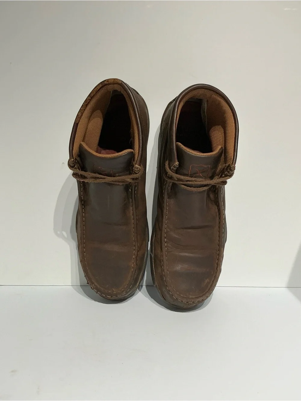 Steal Toe Safety Twisted X Men's Brown Leather Chukka Boots 9.5 western workwear